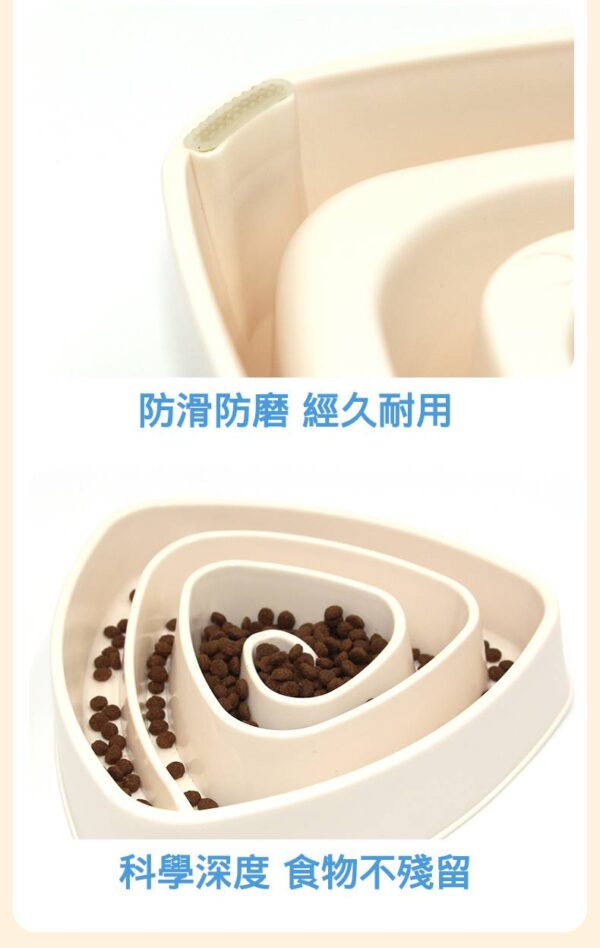 螺紋寵物慢食碗