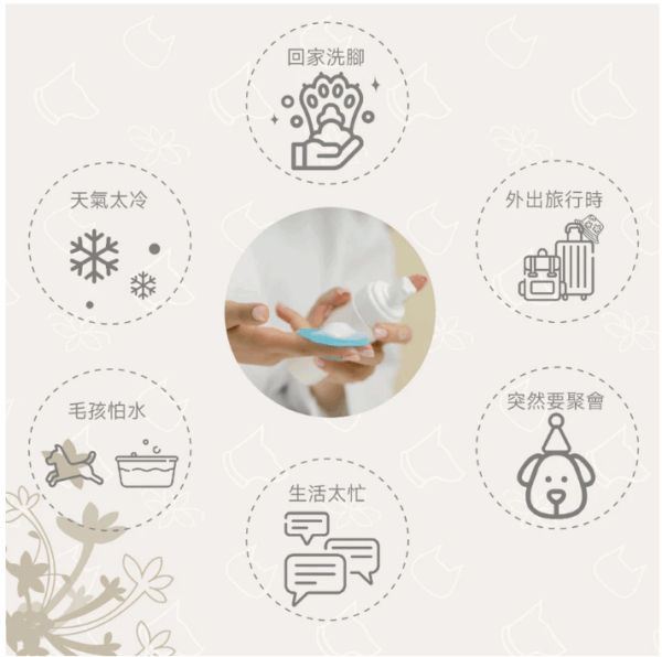 ''{甜蜜鼯家}''HOPET有機寵物乾洗慕斯 狗乾洗貓乾洗 寵物清潔 好評不斷 國際認証 安全可靠 環境友善