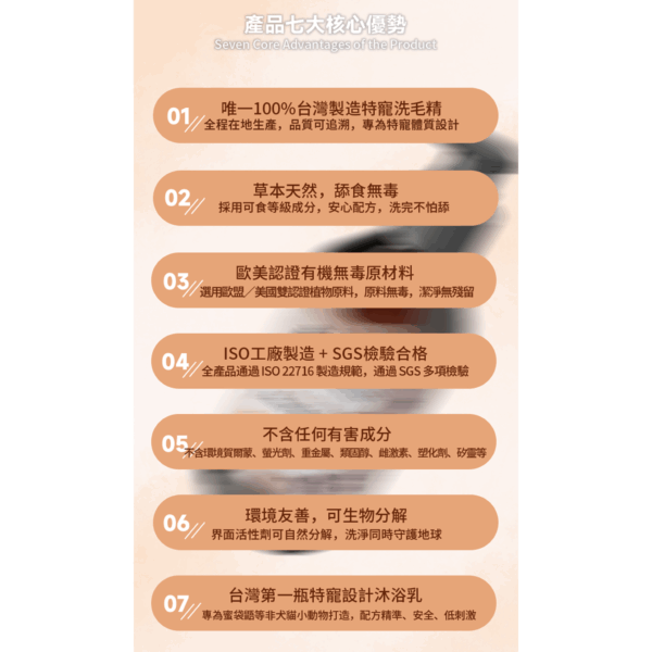 FURORA x HOPET 小寵專用有機植萃沐浴乳