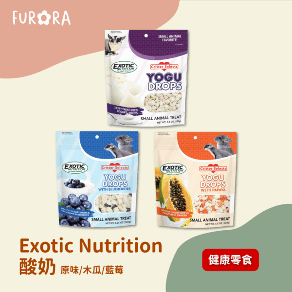 美國Exotic Nutrition酸奶優格 原味/木瓜/藍莓