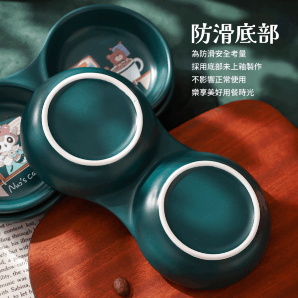 糯糯咖啡時光陶瓷碟